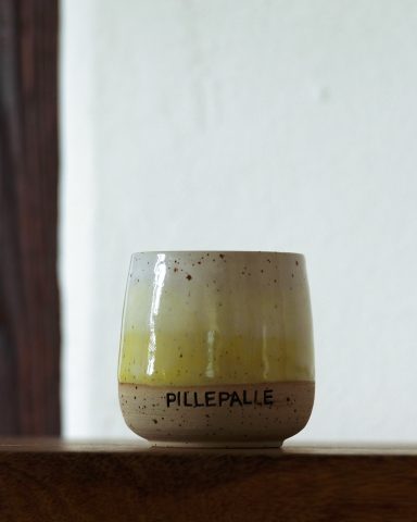 Pillepalle Pöttkes Becher "Pillepalle." Pöttkes Becher Steinzeug